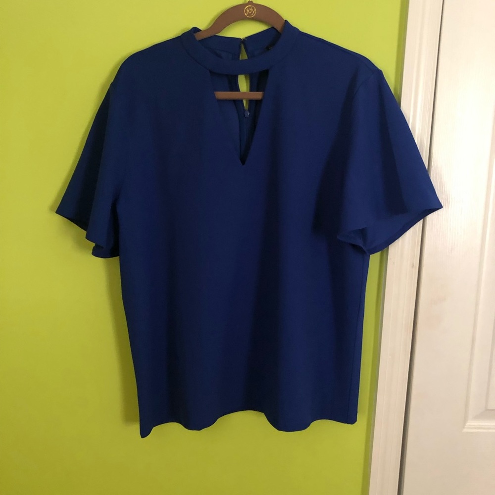 Blue blouse